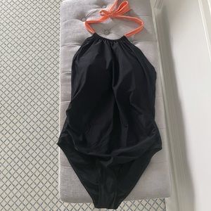 Sweaty Betty halter one piece swimsuit